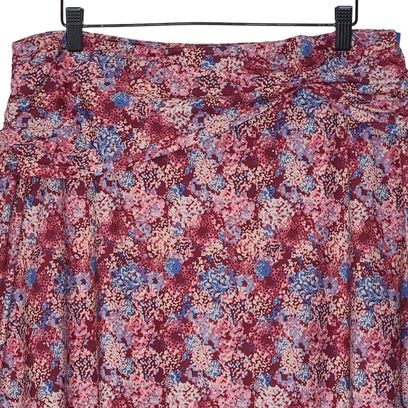 Patagonia Seabrook Skirt Fernai Floral Petra Pink Size L 50+ UPF Sun Protection - Picture 3 of 11